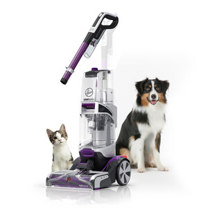 New HOOVER® SmartWash™ PET Carpet Cleaner Simplifies Life for Pet-Friendly Households