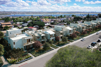 Lennar, one of the nation's leading homebuilders, today announced the debut of Eko Blok, a stunning collection of just 30 upscale, single-family homes, situated at Crown Point, a prime Pacific Beach location in San Diego, California. Interested home shoppers should visit www.lennar.com/sd to connect with an Internet Sales Counselor and schedule an appointment to tour the home with a New Home Consultant or schedule a self-guided tour. For more information call (858) 465-6065.