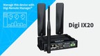 Digi International Introduces Versatile Digi IX20 Router for Industrial, Remote Location Monitoring and for Unattended Retail and Digital Signage Applications