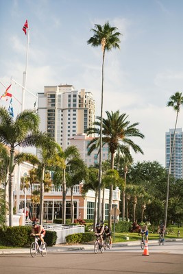 The St. Anthony's Triathlon, known for its scenic views along St. Petersburg's downtown waterfront, is being cancelled this year. The ongoing COVID-19 pandemic is the cause for the cancellation.