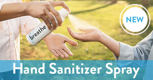 The Breathe® Hand Sanitizer Spray and Household Cleaning Line Earn the Good Housekeeping Seal