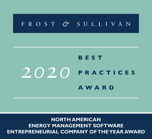 2020 North American Energy Management Software Entrepreneurial Company of the Year Award