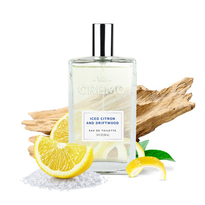 Limited edition men's cologne "Iced Citron & Driftwood" by CREMO is now available at select Walmart stores nationwide.