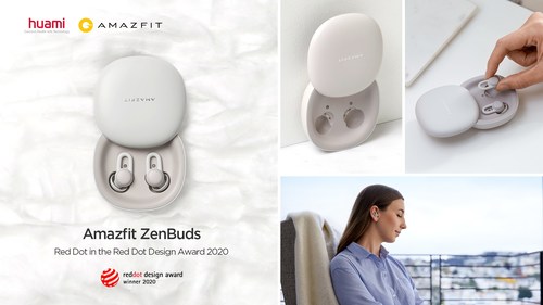 Red Dot Award Winner Amazfit ZenBuds with Noise-blocking In-ear Design, Soothing Sounds and Smart Sleep Monitoring Starts Crowdfunding from June 30