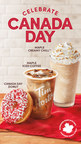 Tim Hortons® celebrating Canada Day by sponsoring online community celebrations and offering Canada-themed baked goods and beverages