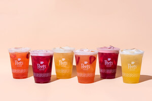 Peet's Coffee Shakes Up the Summer Season with Refreshing, Real-Fruit Beverages to Sip Away the Heat