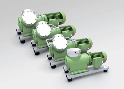 KNF’s new N 630 diaphragm vacuum/compressor pump series