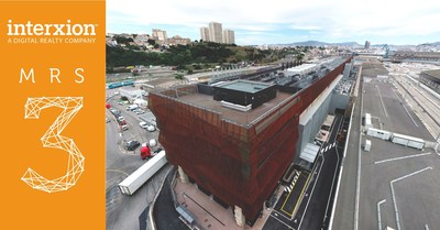 The new MRS3 data center in Marseille, France. Source: Interxion, a Digital Realty company.