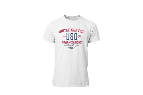 This year marks the 10th anniversary of the USO T-shirt campaign. With a donation of $29 or more, military supporters will receive a limited-edition patriotic shirt. Donations to the USO go toward programs and services that strengthen the Armed Forces and keep them connected to family, home and country.
