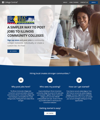 Illinois employers seeking job-ready talent now have a FREE resource to post jobs: the Illinois Community Colleges Jobs Consortium website, powered by College Central Network, Inc.