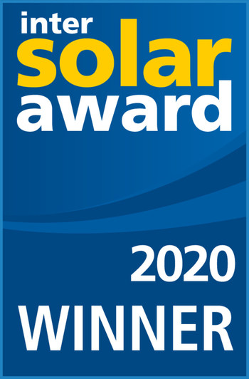 Intersolar AWARD 2020 WINNER (PRNewsfoto/REC Group)