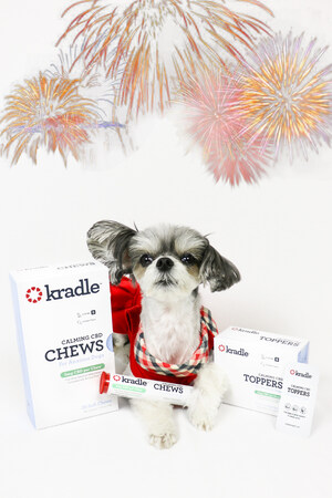 Just in Time for July 4th Holiday New Minneapolis-Based Firm, Coolhouse Botanics, Launches Kradle™ Calming CBD for Dogs