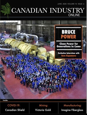 Sara Kopamees interviews Bruce Power for Canadian Industry magazine