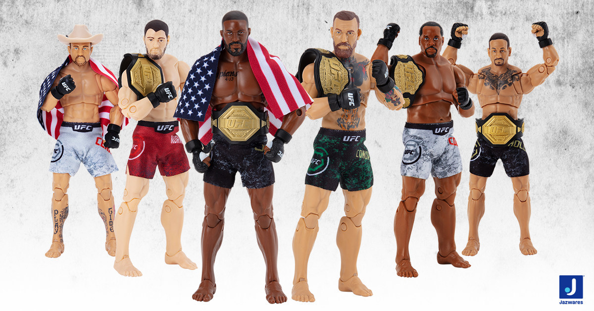 Jazwares And Ufc Bring The Action To Fans With Launch Of New Collectibles Line - ufc octagon roblox
