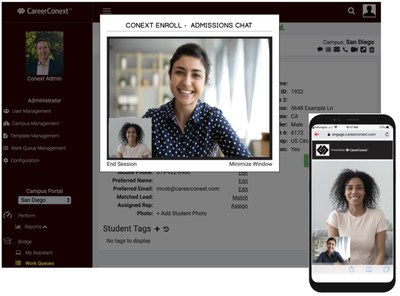 Conext Video Chat Eliminate in Person Interviews