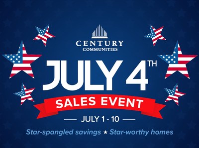 Century Communities announces Fourth of July Sales Event