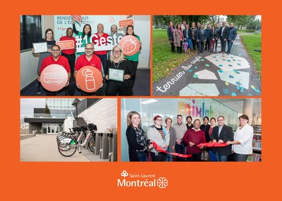 Highlights of Saint-Laurent's 2019 Financial Report (CNW Group/Ville de Montral - Arrondissement de Saint-Laurent)