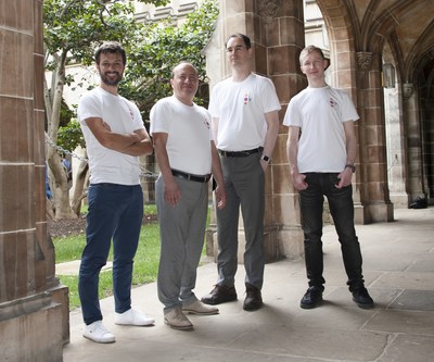 From left: Prof Marcello La Rosa - CEO and Co-Founder,  Prof Marlon Dumas - Partnerships and Co Founder, Dr Simon Raboczi  - Chief Architect and Co-Founder and Dr Ilya Verenich – Chief Data Scientist and Co-Founder.