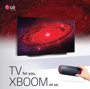 LG Launches Limited-Time Promotion Featuring Free LG XBOOM Go Speaker With LG TV Purchase