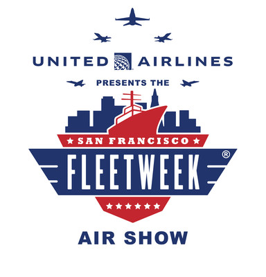 Official Logo: United Airlines Presents The San Francisco Fleet Week Air Show (PRNewsfoto/San Francisco Fleet Week Air Sh)