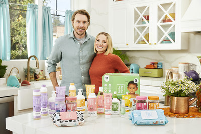 Hello Bello La Gamme De Produits Pour Bebes De Kristen Bell Et Dax Shepard Est Maintenant En Vente Dans Les Magasins De Detail Du Canada