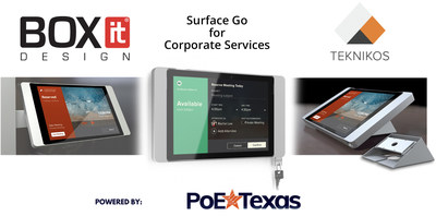 Corporate Services Products for the Conference Room Using the Microsoft Surface Go