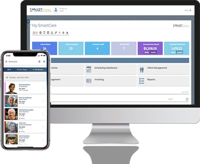 SMARTcare Software, the leading cloud-based point-of-care platform for home care providers