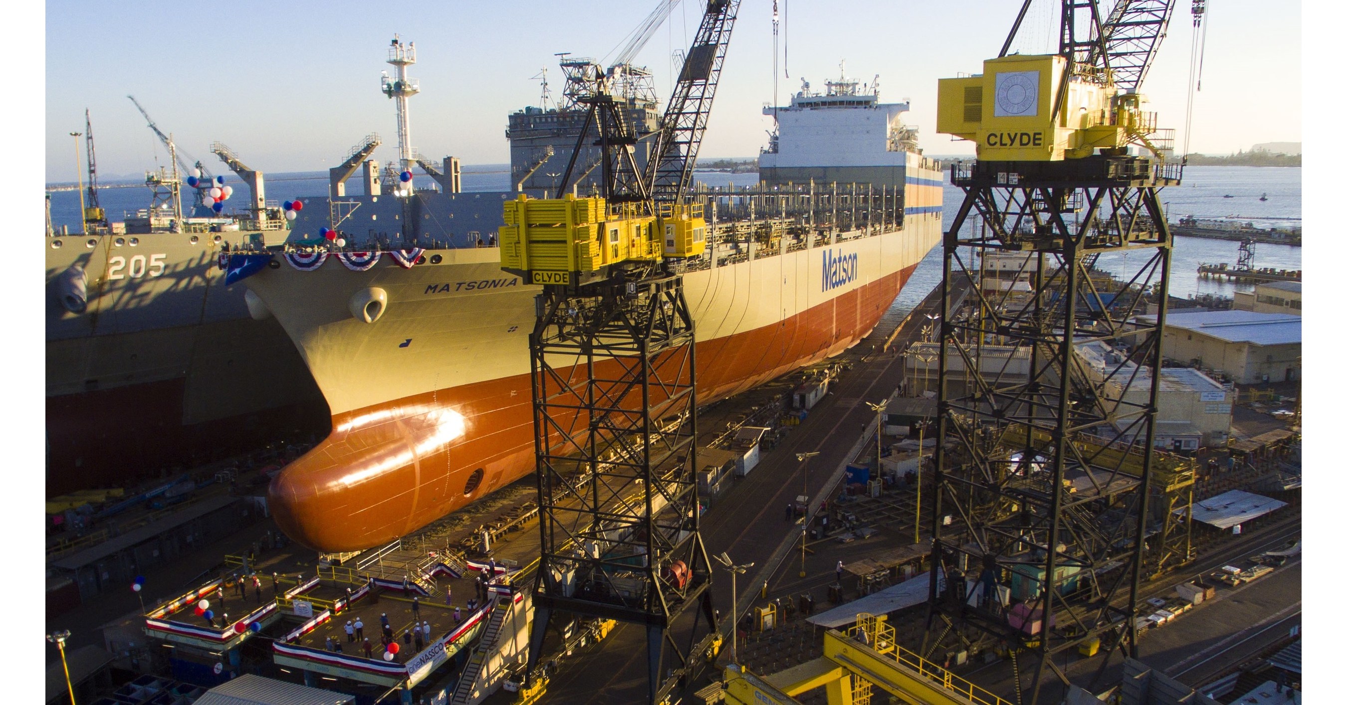 Matson Christens 'Matsonia'