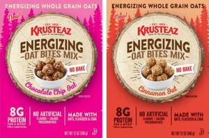 Bite of the Best! Combining Nutrition, Taste and Ease, Krusteaz Expands Protein Line with New Energizing Oat Bites Mix