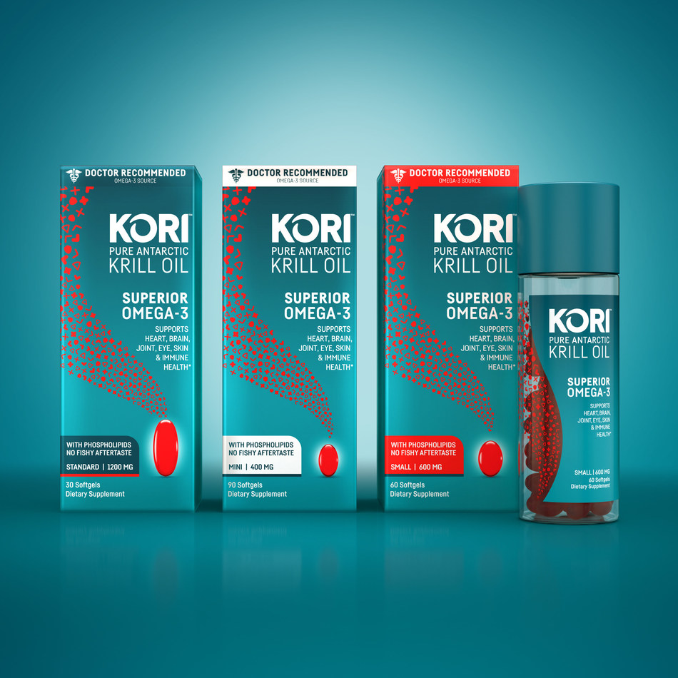 Epion Brands Introduces Kori Pure Antarctic Krill Oil