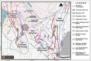 GR Silver Mining Reports High-Grade Drill Results and Extends the San Juan Ag-Au Mineralized System at the Plomosas Project to 1 km with a 600 m Step-Out