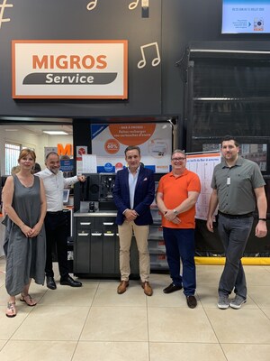 RIS y Migros France ponen en marcha el primer InkCenter® en Thoiry