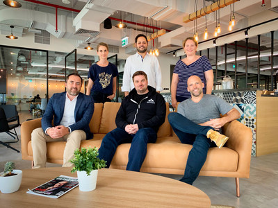Clara founding team - includes Patrick Rogers, Lee McMahon, Hannah McKinlay, Ahmed Arif, Arthur Guest and Foundra Managing Director Kathryn Burke