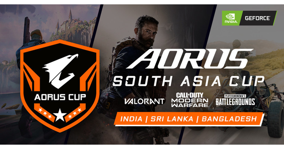 Aorus Team Up With Nvidia For A South Asia Tournament In Valorant Call Of Duty And Pubg