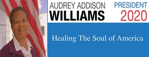 Audrey Addison Williams, Black Female, Challenges Donald Trump for the Republican Nomination for President of the United States of America