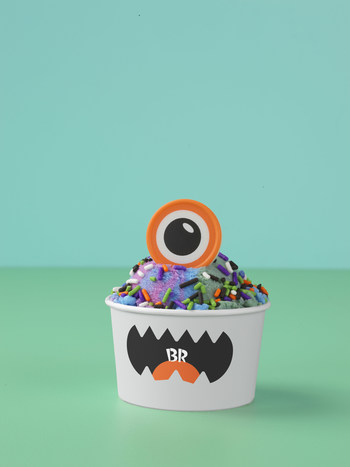 With a single inquisitive white chocolate eyeball, the Monster Creature Creation™ is always looking for some fun – and a reason to celebrate with ice cream. For more information or to find a store near you, visit www.BaskinRobbins.com.