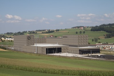 Nespresso Romont production center in Switzerland (PRNewsfoto/Nespresso)