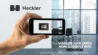 Preview your Heckler iPad Mount and other AV furniture using their new Augmented Reality App