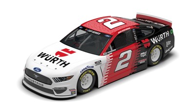 Team Penske’s No. 2 Würth USA/UTI Class of 2020 Ford Mustang, driven by 2012 Champion Keselowski, will feature a one-of-a-kind paint scheme with the names of Universal Technical Institute’s recent graduates in the July 19 race at Texas Motor Speedway.