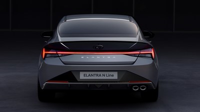 Hyundai Motor Unveils Rendering of New Elantra N Line