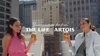 Stella Artois invites people everywhere to tap into their daydreams and embrace “The Life Artois” mindset – those savored summer moments with the people who matter most –  all summer long by introducing the “You’re Never Too Far From The Life Artois” campaign.