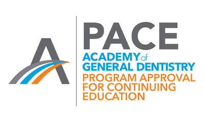 The Academy of General Dentistry (AGD)'s Program Approval for Continuing Education (PACE) approves continuing dental education (CDE) organizations based on 13 rigorous standards and provides dental professionals with a reliable basis for selecting quality programs. It also promotes the ongoing improvement of continuing dental education and provides dental regulatory agencies with a sound basis for uniform acceptance of CE credits, as mandated by licensing jurisdictions. (CNW Group/AMD Medicom Inc.)