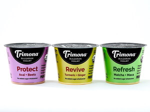 Trimona Combines authentic Bulgarian Yogurt with Superfoods to Create a Delicious, Healthy Yogurt Snack