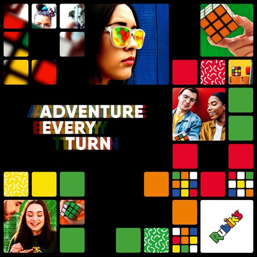 Rubik’s is focusing on the solve with an Adventure Every Turn (picture credit: www.rubiks.com)