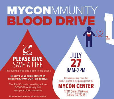 MYCONMMUNITY Blood Drive