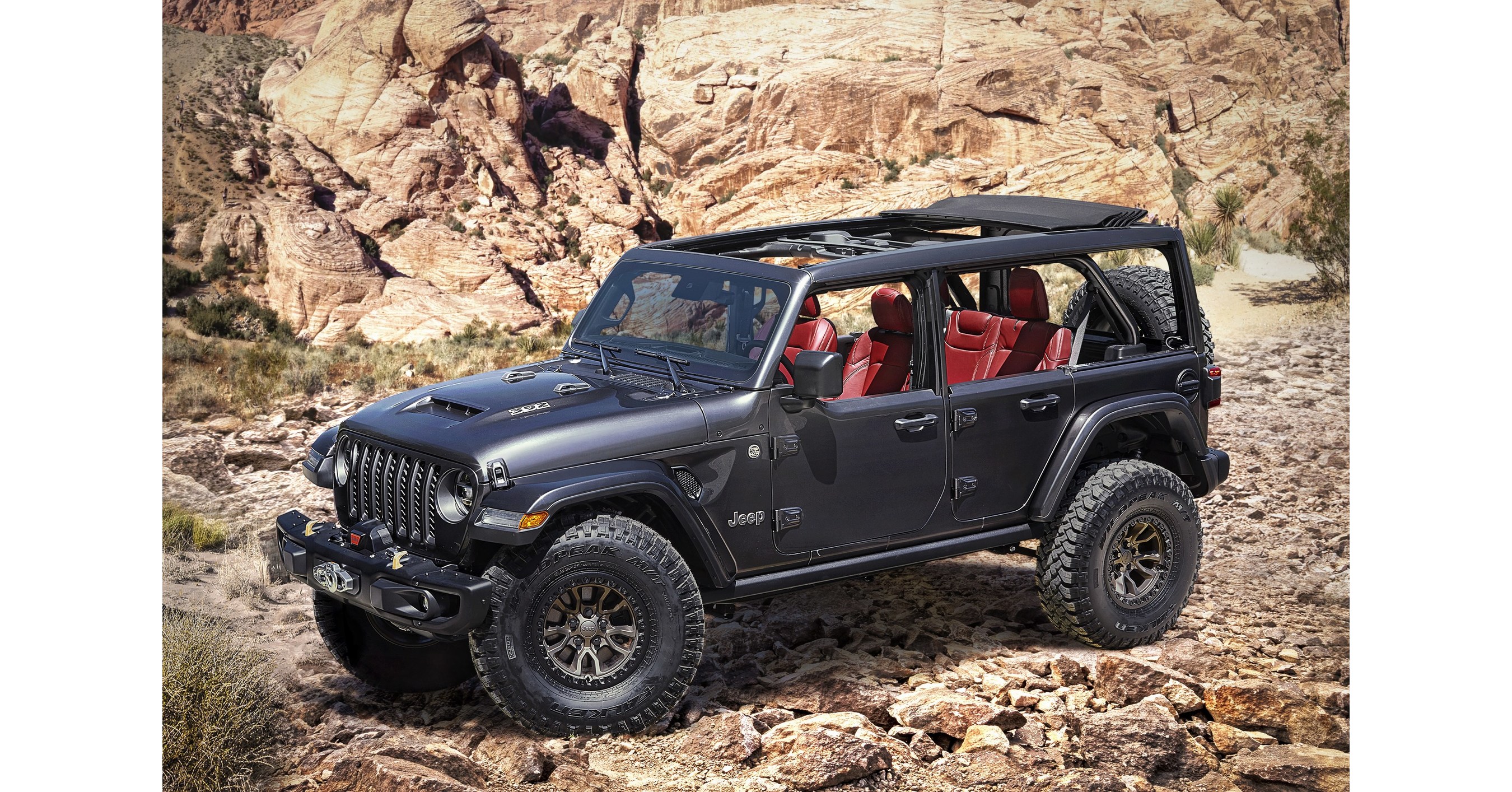 Jeep® Introduces New  V-8 Wrangler Rubicon 392 Concept