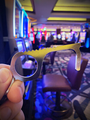 Clean Touch Germ Key Helps Keep Casino Guests Germ Free