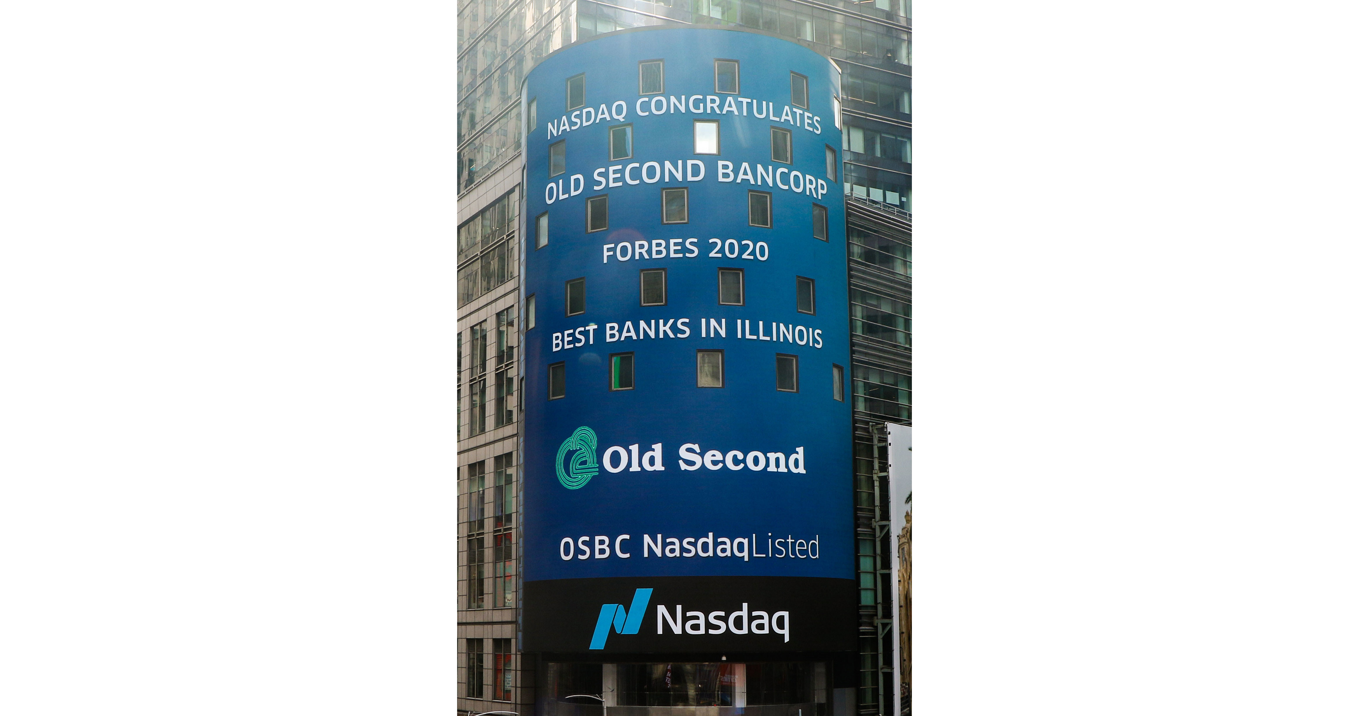 Old Second National Bank Named 1 Bank In Illinois By Customers