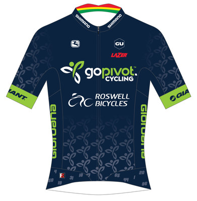 GoPivot presented by Roswell Bicycles Cycling Team kit by Giordana.