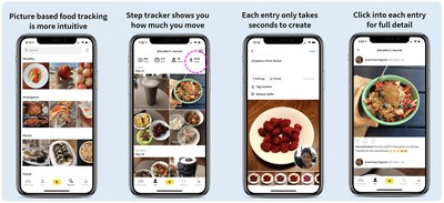 Feast looks and works differently than existing food trackers.